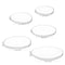 Vintiquewise Barky Natural Wood Slabs Rustic Ornament Slice Tray Table Charger, PK 5 QI003847.5 - alternate 5